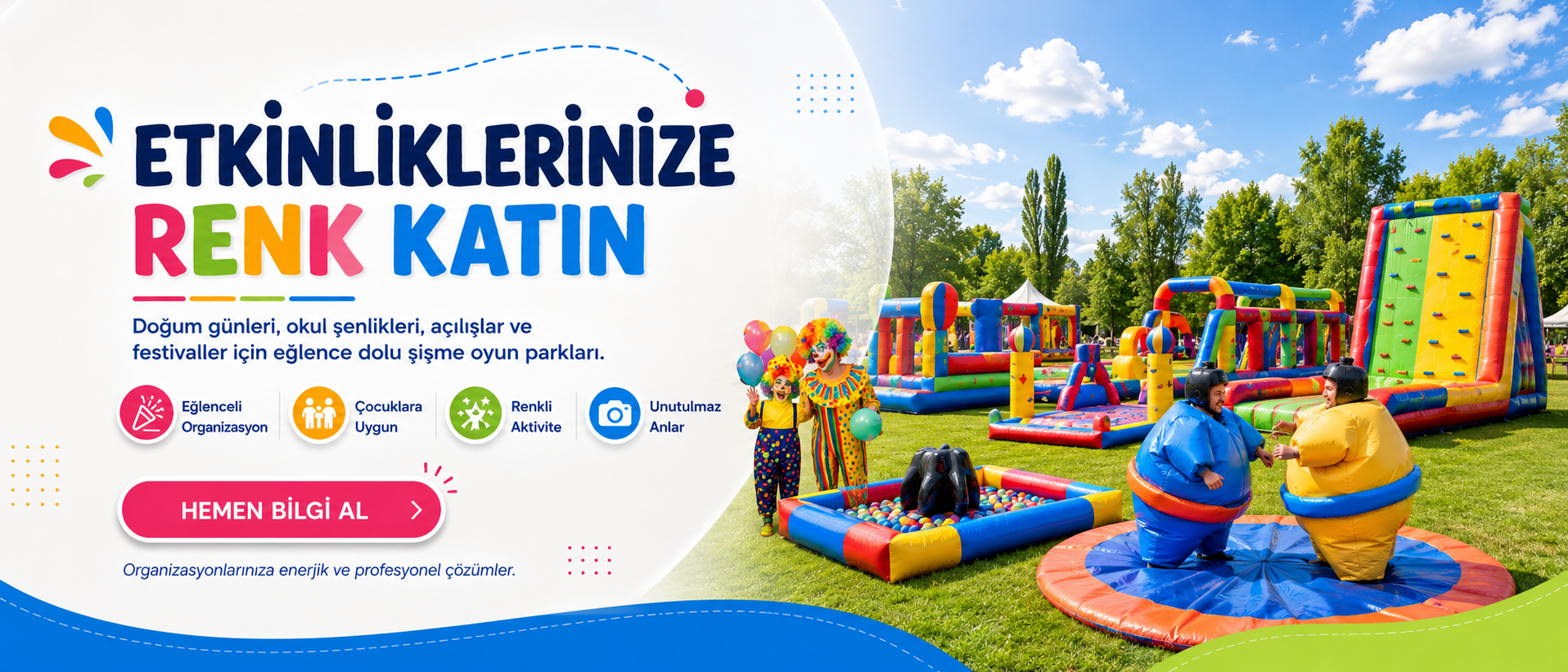 Şişme oyun parkları